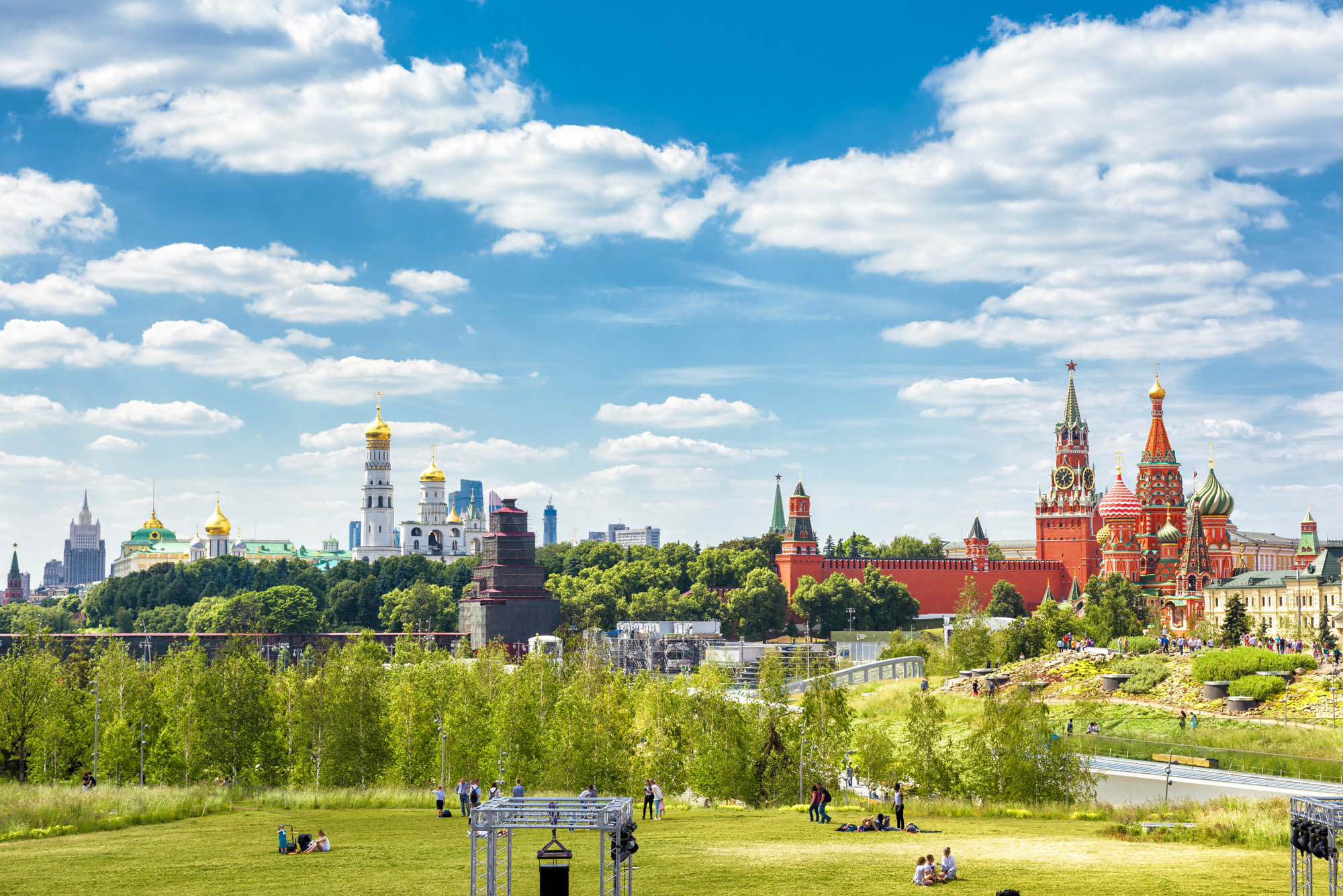 Москва. Парк Зарядье.